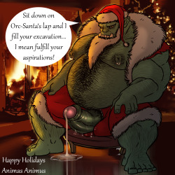 animas-animus:  HAPPY HOLIDAYS TO YOU, FOLKS :D Here is the promised