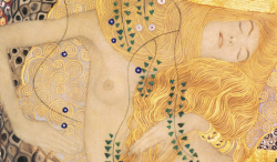 logija:   Water Serpents by Gustav Klimt (detail) 