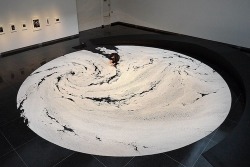 wetheurban:  ART: Swirling Vortex of Salt by Motoi Yamamoto