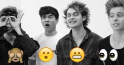 lukeatdatbooty:  emoji 5SOS