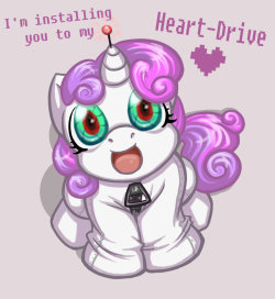 lunar-guard-endimion:  FiW Sweetie bot’s heart-drive by ~Mel-the-shadow-lover
