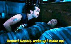  Mac and Dennis being dysfunctional, codependent homos: part