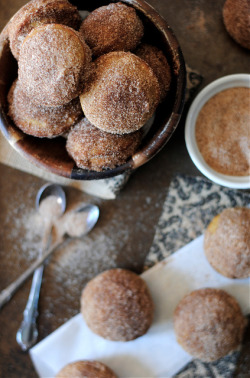 grayskymorning:  Pumpkin Doughnut Holes  tasty