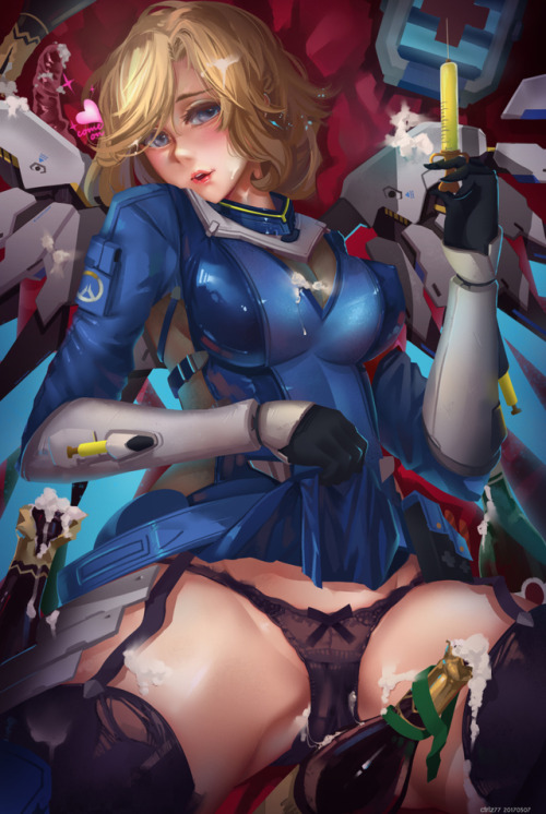 ahegao13sky: Did someome call a doctor?  Overwatch - Mercy 