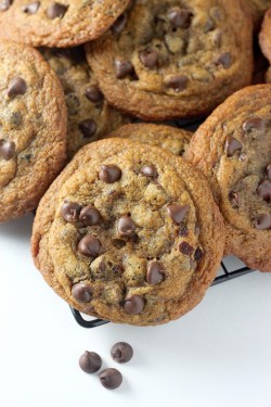 fullcravings:  Greek Yogurt Chocolate Chip Cookies