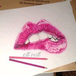 Lips. :D en We Heart It. http://weheartit.com/entry/79530207/via/milena_milosevic_712