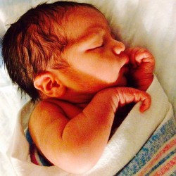 My nephew was born today.  (at Redlands Community Hospital)