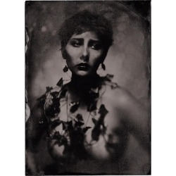 jameswigger:With the amazing Eugene Wildish 5x7 plexitype #wetplate