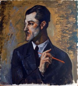 Achille Funi (Italian, 1890-1972), Portrait of the painter Mario