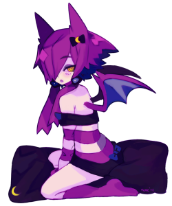 hopebiscuit:  Crobat-Chan in Lounge Clothes~ 