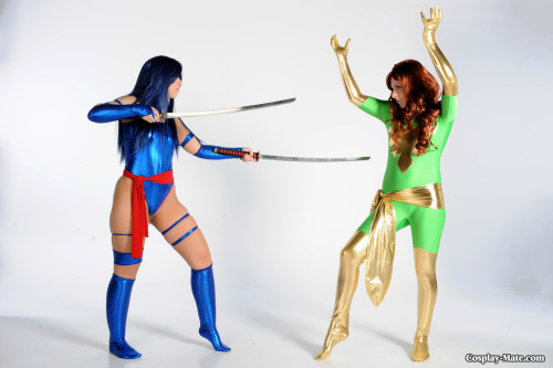 Sorry for the long wait I was in cuba for a trip under the sun and they dont have internet :(Â  The only computer link to internet I did found take 30 minutes to open gmail.  So here we go the duo set of psylocke and phoenix :)