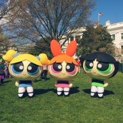 Easter egg rollin’ at the @whitehouse! 