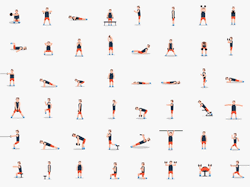 unsounded:    awesome all types of workout in one image 