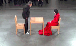  “Marina Abramovic and Ulay started an intense love story in