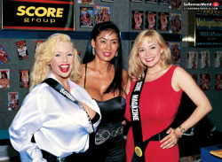 The Big Three: Sarenna Lee, Minka and Traci Topps manning a