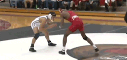 wrestlingisbest:  Nahshon Garrett can shoot from a mile out with