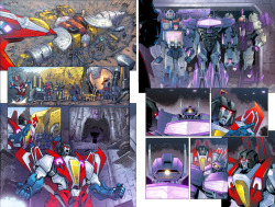 biorobo:  priscillaat:  Transformers RID #11, Pages 10-11, 13-14