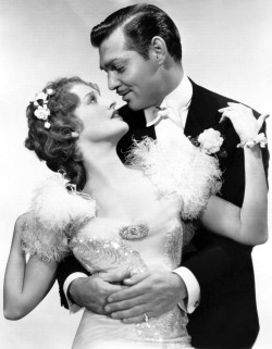 reminiscent-smile:  Jeanette MacDonald with Clark Gable in San