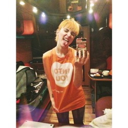 paramoreupdates:  "Here is a photo of Hayley wearing the 'Candy