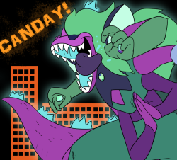 ask-alexandrite-fusion:  HAPPY HALLOWEEN (WHATEVER THAT IS)!
