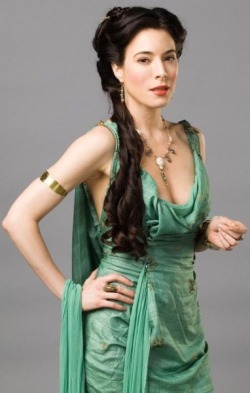 8824kelp: titsout2:  Jaime Murray in Spartacus  Such a tight