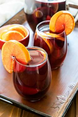guardians-of-the-food:  Mango Cointreau Sangria! Deliciously