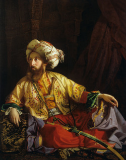 József Borsos Der Emir vom Libanon (Porträt von Edmund Graf