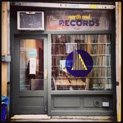 northendrecords:  MOCK NORTH END RECORDS STORE FRONT. SO MANY