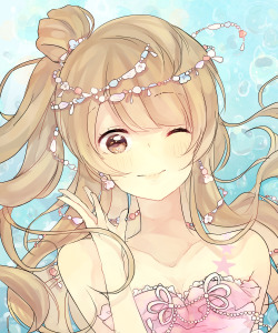 meimimi:  mermaid kotori is so prettyyy