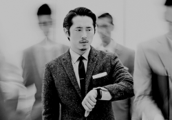 dailytwdcast:  Steven Yeun photographed by Nathaniel Goldberg