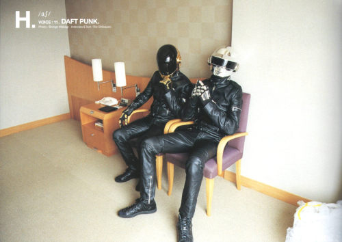 daftpunkhq:  Daft Punk for Huge No.32 Feb 2007 issue  