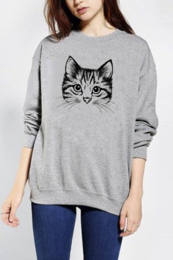 distinguishedyuyuyu: Cat sweatshirts. 001 ||  002  ||  003