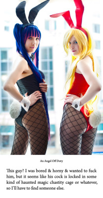 What Panty and Stocking do in their spare time.