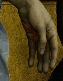 bobbygio:  The Descent from the Cross   (detail of Jesus’
