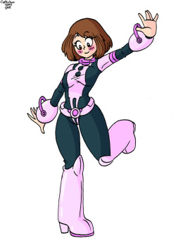 Ochaco Ururaka from Hero Academia. Look at this cutie. 