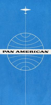 secretempires:  Pan American World Airways ticket jacket c. 1960