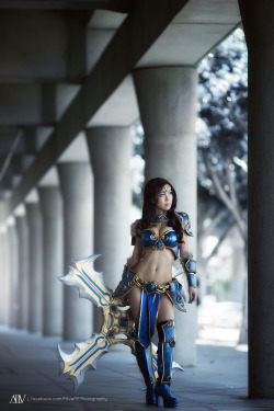 hotcosplaychicks:  Sivir Cosplay by Miyuki Cosplay Sivir, the