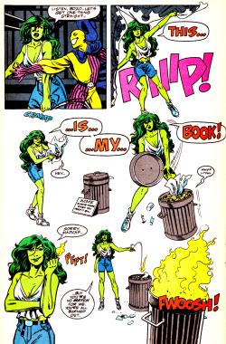 jthenr-comics-vault:  Sensational She-Hulk Vol. 2, #9 (December