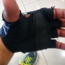 “too much training kills” by Gloves 😒💪 #Nike