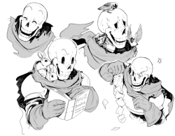 mnstrcndy: Papyrus? PAPYRUS!I for some reason think animals would