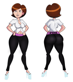 fandoms-females:  CM #5 - Standing Bootylicious    ( incredibooty_by_toviorocommission__helen_parr_stretch_pants_by_grimphantomgers