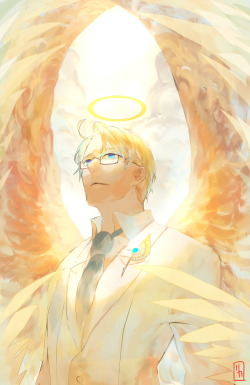 bwusagi:  Hey Mr.Angel ! \(^q^ \)))) Long time no see ! I missed