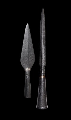 archaicwonder:  Viking Inlaid Spearheads, 9th-12th Century ADA