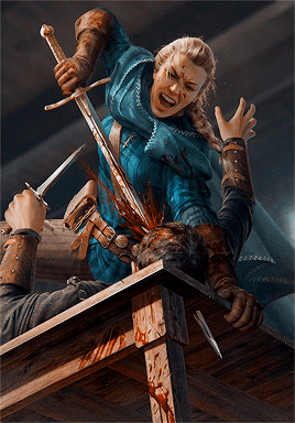 queerturnofphrase:Thronebreaker: The Witcher Tales | Meve leader