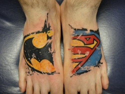 My oh my!  Superhero feet? and now those panties are destroyed!