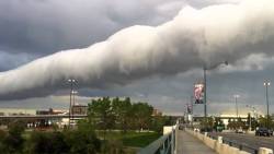 sixpenceee:  Roll clouds are a type of arcus clouds are typically