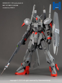 gunjap:  RE/100 Gundam MK-III modeled by HANCO. Full Photoreviewhttp://www.gunjap.net/site/?p=240438