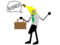 I drew the business banana. This is amazing