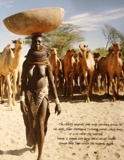 Turkana woman, from African Visions: The Diary of an African