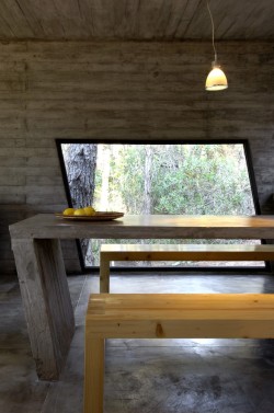 justthedesign:  Dining Room Concrete House By BAK Architects Photography